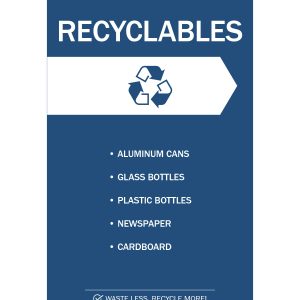 RENEGADE - Body Sign - Recyclables - Blue