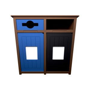 AURA - Double - Unit - Mixed-Full - Brown-Blue-Black