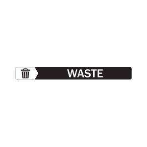 RENEGADE - Label - Waste - Black-White