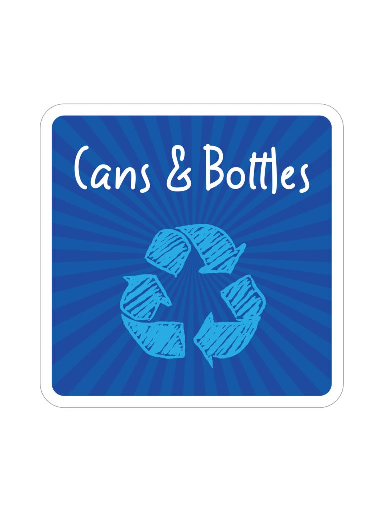 MOSAIC – Label – Cans & Bottles – Blue