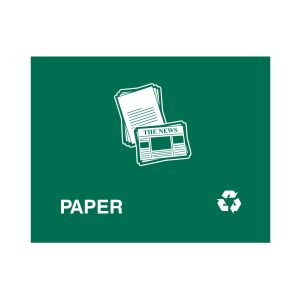 VISION - Sign - Paper - Green