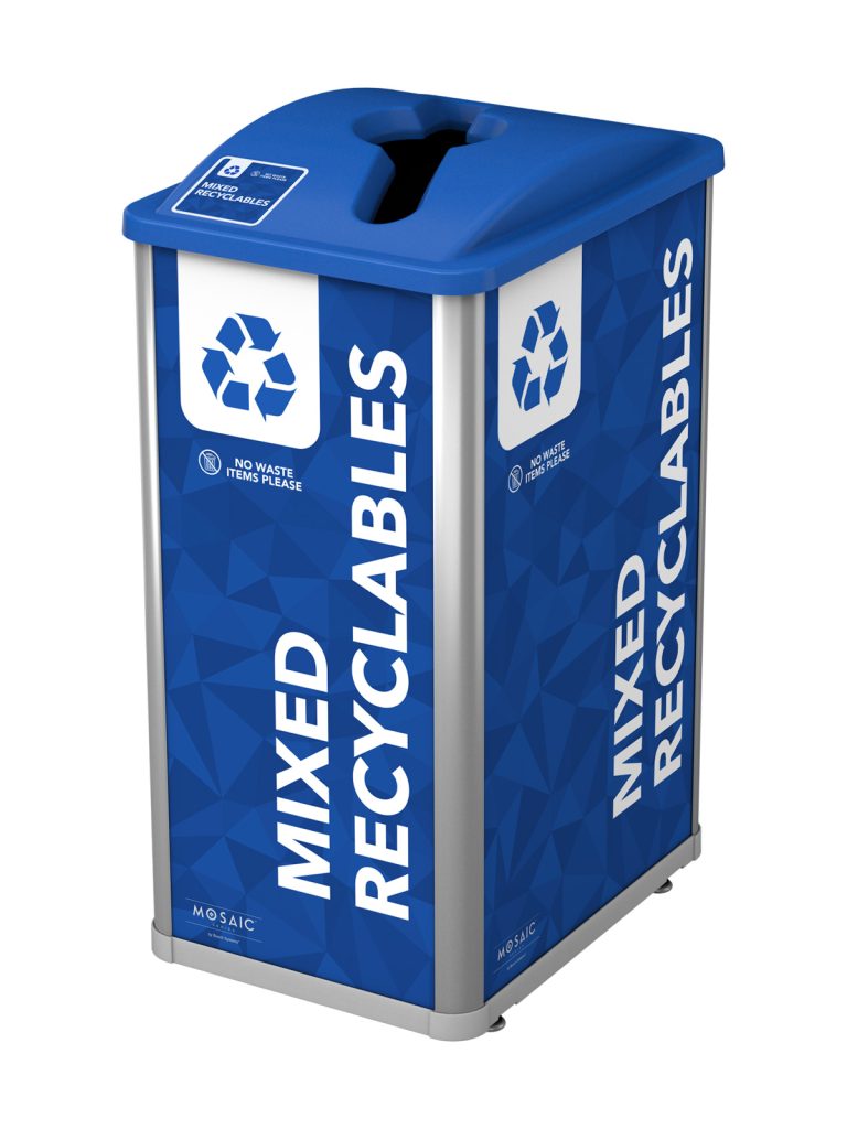 MOSAIC – Single – Kit – Recyclables – Mixed – Silver-Royal Blue