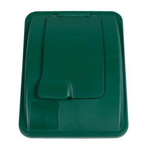 WASTE WATCHER - Single - Lid - Xl - Solid Lift - Dark Green