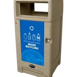 EXPRESSION - Single - Kit - Mixed Recycling - Full - Sandstone