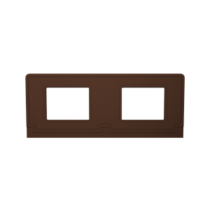 VISION - Double - Sign Frame - Brown