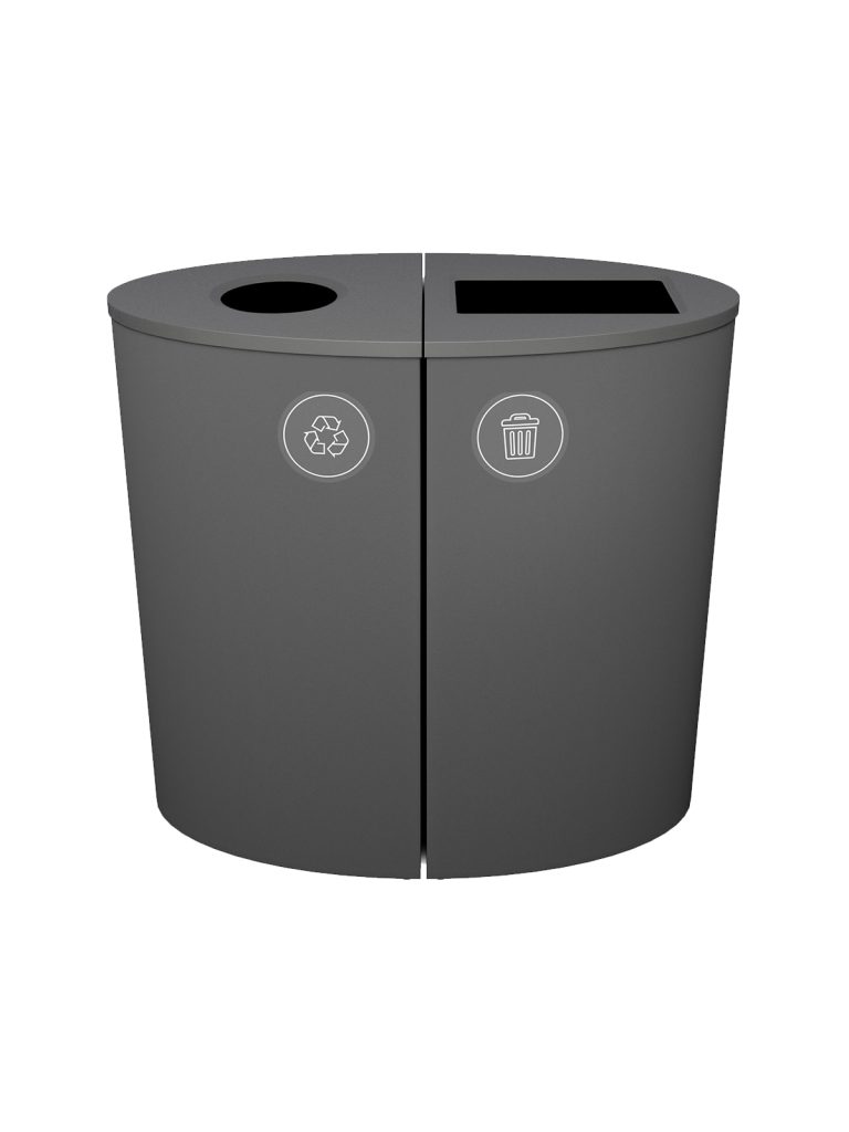 SPECTRUM – Double – Ellipse – Mobius Loop-Waste – Circle-Full – Grey