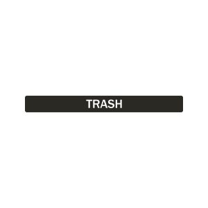 ASPYRE - Label - Trash - Black-White