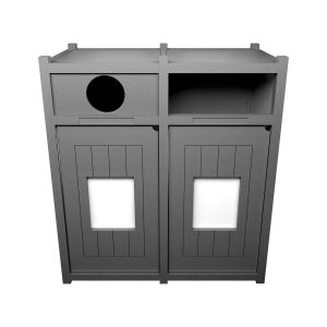 VISION - Double - Unit - Circle-Full - Grey