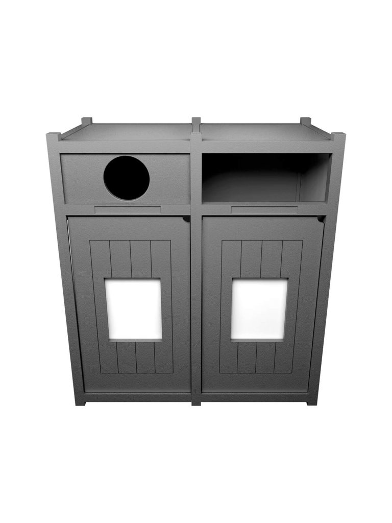 VISION – Double – Unit – Circle-Full – Grey