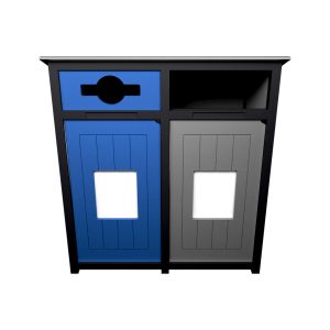 AURA - Double - Unit - Mixed-Full - Grey-Black-Blue