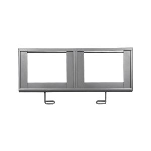 SUMMIT - Double - Sign Frame - Silver