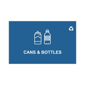 cans and bottles logo