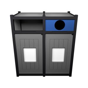 VISION (1) - Double - Unit - Full-Circle - Black-Grey-Blue