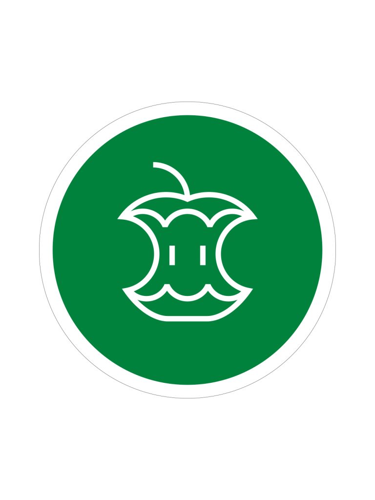 EURO – Label – Organics – Green-White