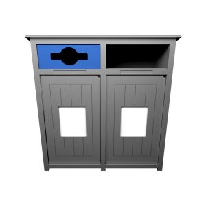 AURA - Double - Unit - Mixed-Full - Grey-Blue