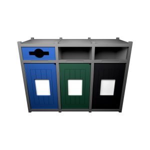 VISION - Triple - Unit - Mixed-Full-Full - Grey-Blue-Green-Black