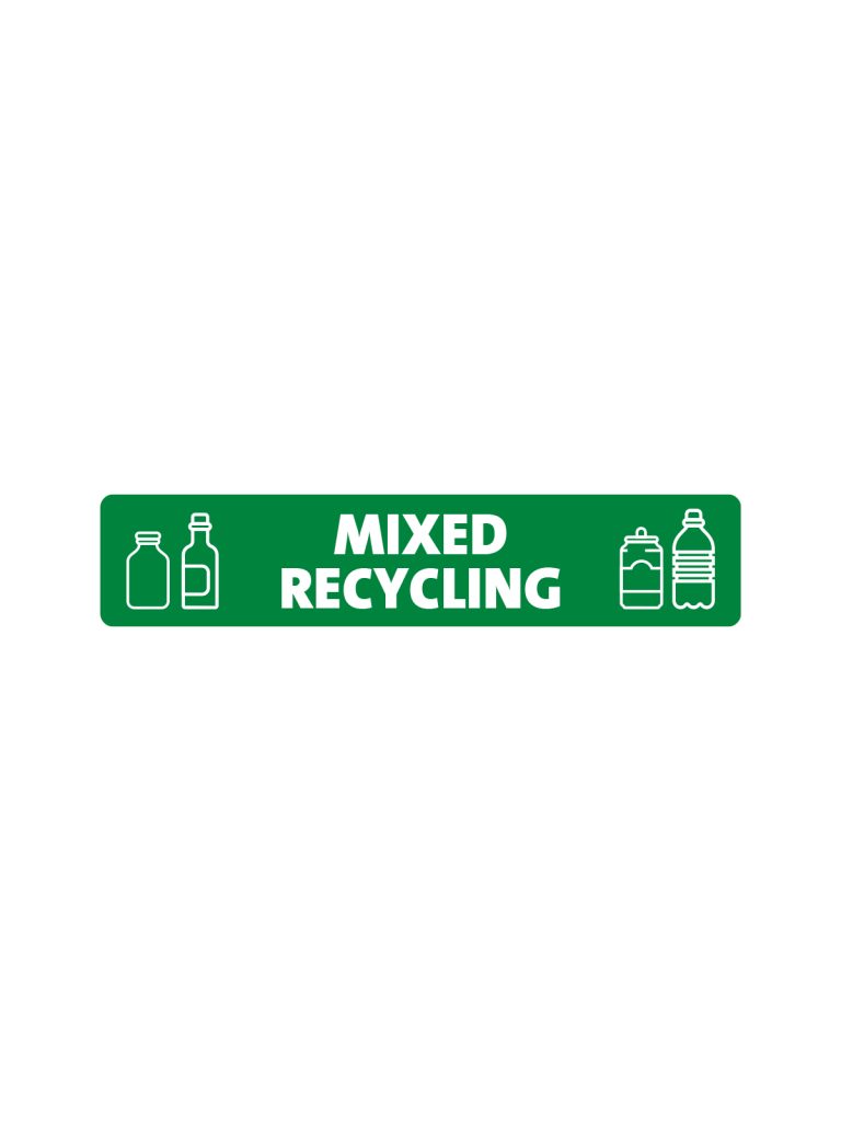 EXPRESSION – Label – Mixed Recycling – Green