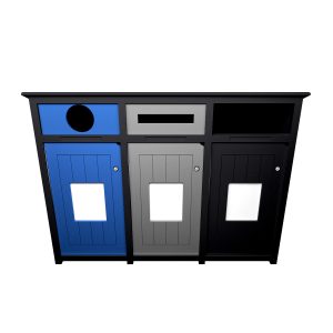 AURA - Triple - Unit - Circle-Slot-Full - Black-Blue-Grey-Black