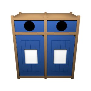 VISION - Double - Unit - Circle - Cedar-Blue