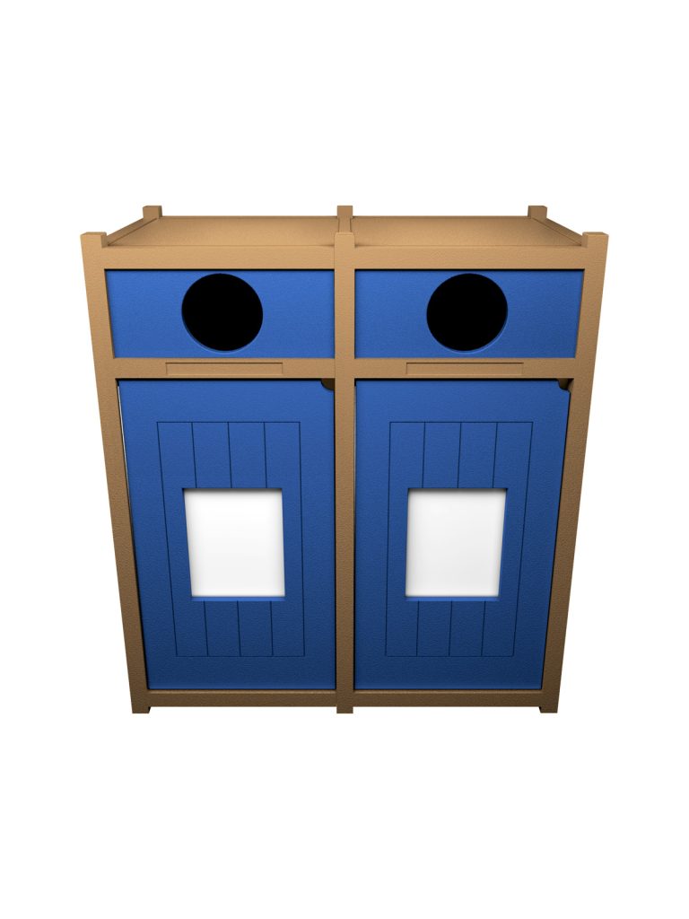 VISION – Double – Unit – Circle – Cedar-Blue