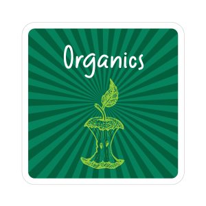 MOSAIC - Label - Organics - Green