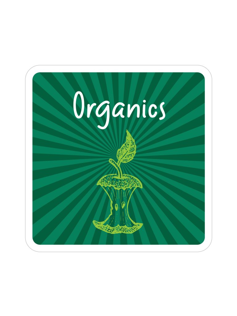 MOSAIC – Label – Organics – Green