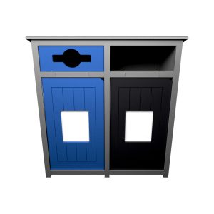 AURA - Double - Unit - Mixed-Full - Grey-Blue-Black