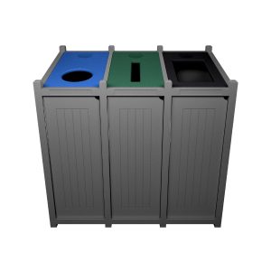 VENTURE - Triple - Unit - Circle-Slot-Full - Grey-Blue-Green-Black