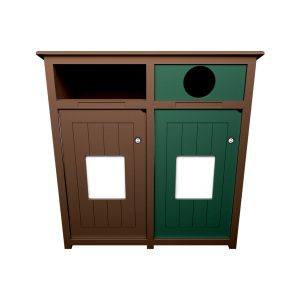 AURA - Double - Unit - Full-Circle - Brown-Green