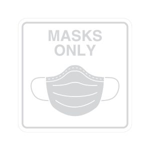 WASTE WATCHER - Label - Masks Only - Clear-White