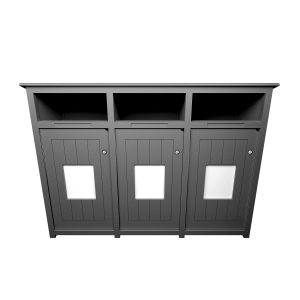 AURA - Triple - Unit - Full-Full-Full - Grey