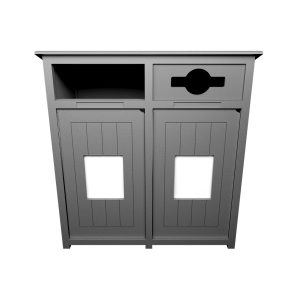 AURA - Double - Unit - Full-Mixed - Grey