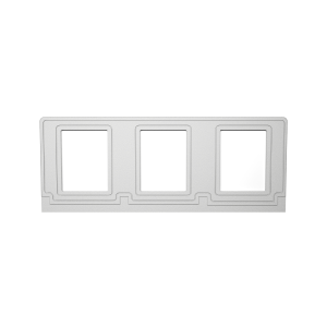 VENTURE - Triple - Sign Frame - White