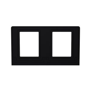 VENTURE - Double - Sign Frame - Black