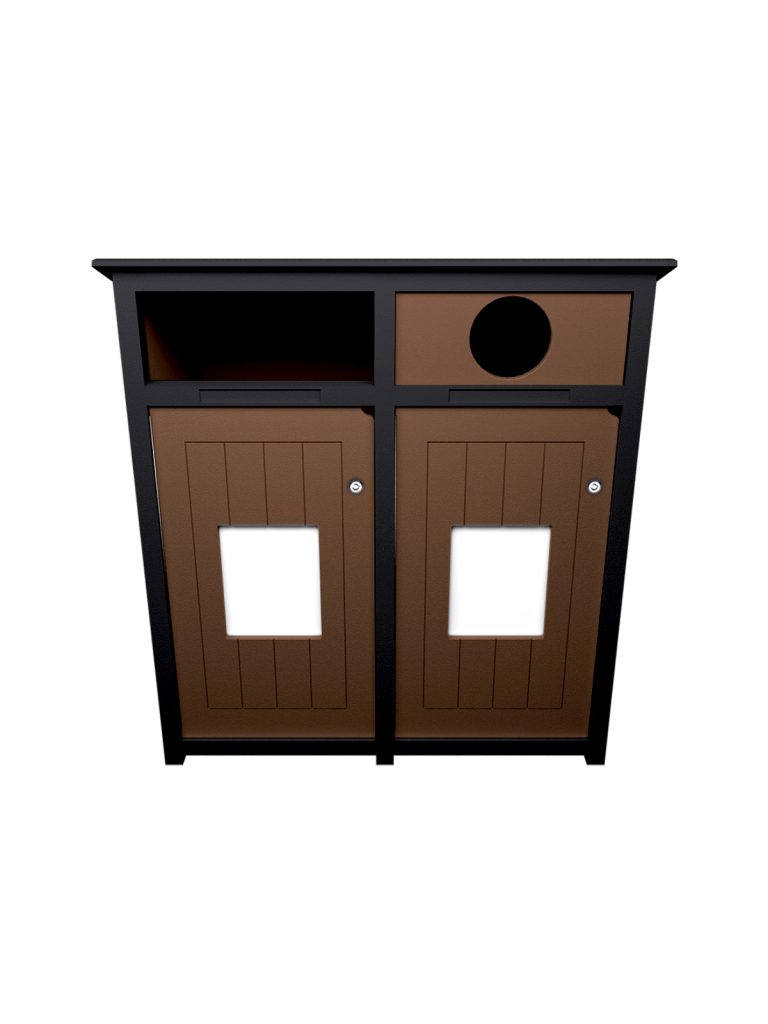 AURA – Double – Unit – Full-Circle – Black-Brown