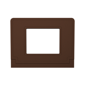 VISION - Single - Sign Frame - Brown