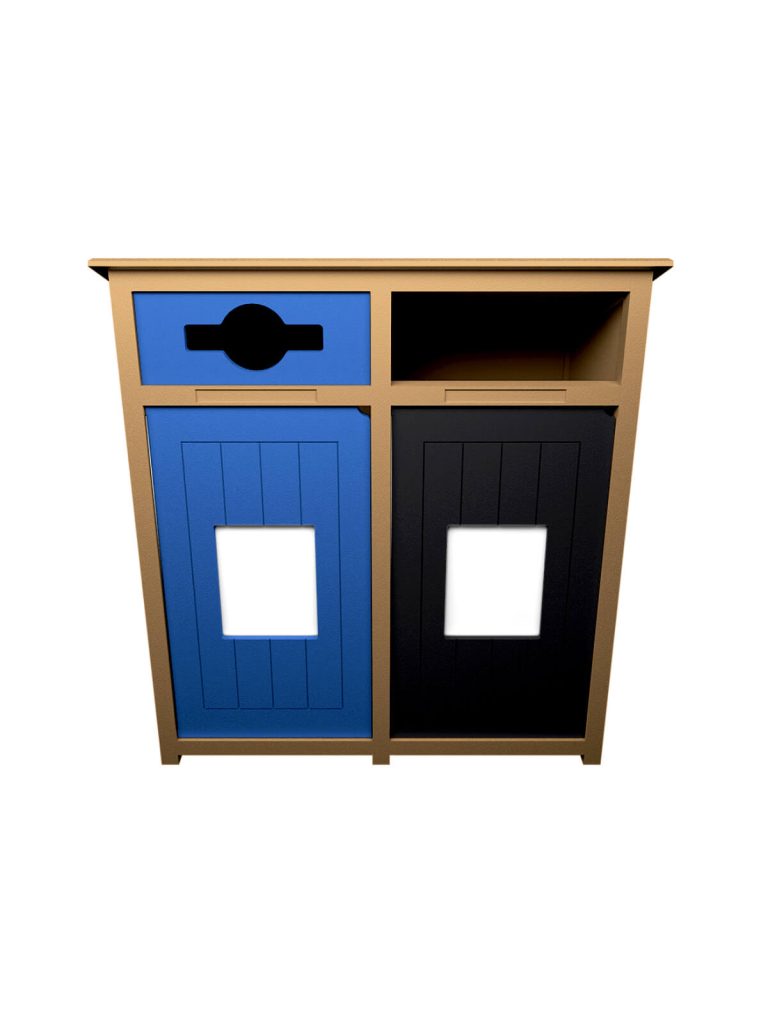 AURA – Double – Unit – Mixed-Full – Cedar-Blue-Black