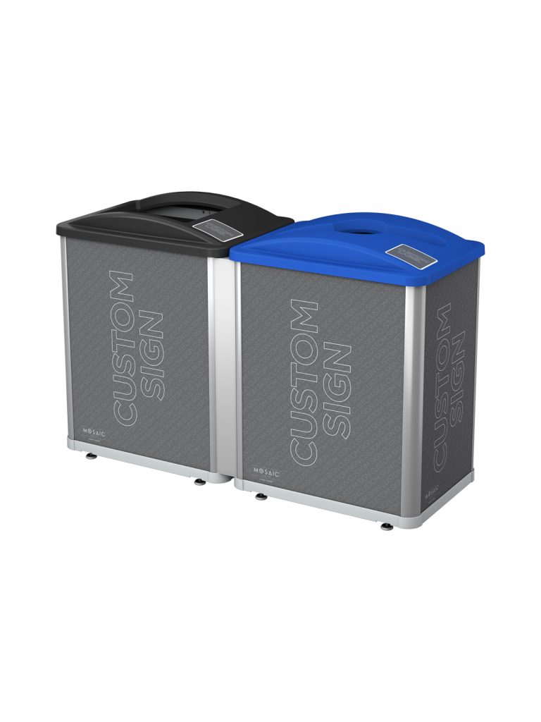 MOSAIC – Double – Junior – Multi – Full-Mixed – Silver-Black-Blue