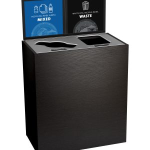 ARISTATA - Double - Kit - Mixed Recyclables-Waste - Mixed-Full - Western Breeze