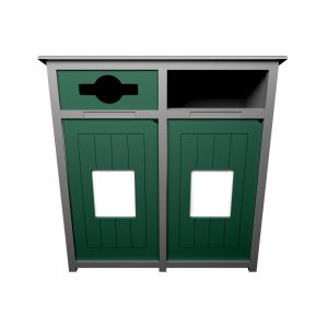 AURA - Double - Unit - Mixed-Full - Grey-Green