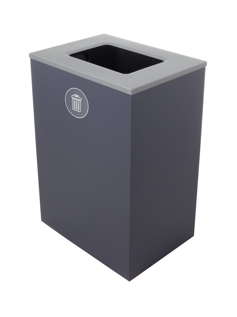 Compact Garbage Cubes SPECTRUM - Single - Kit - Cube - Xl - Waste - Full - Grey-Silver ...
