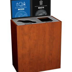 ARISTATA - Double - Kit - Mixed Recyclables-Waste - Mixed-Full - Midsummer Flame