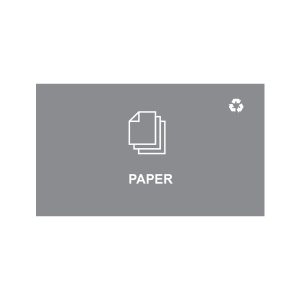 SPECTRUM - Ellipse Double Sign - Paper - Grey-White