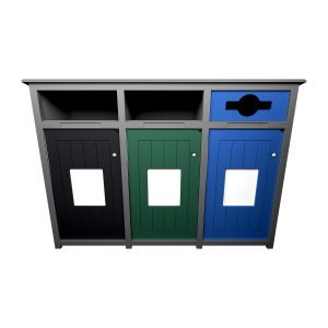 AURA - Triple - Unit - Full-Full-Mixed - Grey-Black-Green-Blue