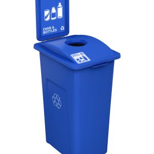 WASTE WATCHER - Single - Kit - Xl - Cans & Bottles - Circle - Blue