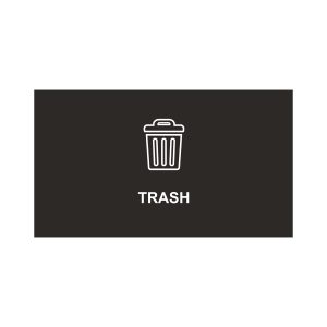 trash logo