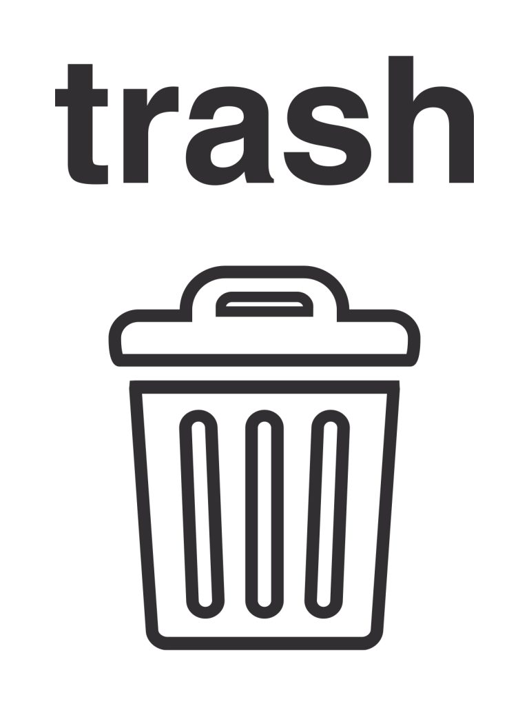 VANTAGE – Label – Trash – Black