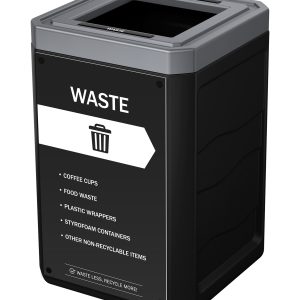 OUTLAW - Single - Kit - Waste - Full - Black