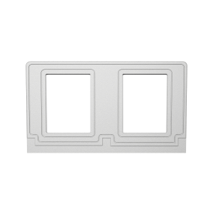 VENTURE - Double - Sign Frame - White