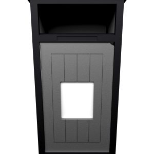 AURA - Single - Unit - Full - Grey-Black